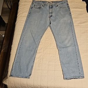 Levi 505 36x32 light wash jean